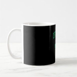 Caneca De Café Irish Shamrock Ireland Flag Dia de São Patrício Vi