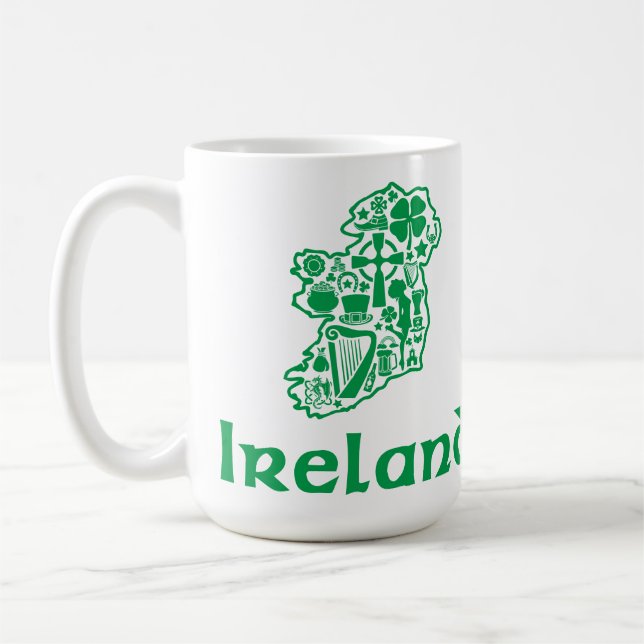 Caneca De Café Irlanda (Esquerda)