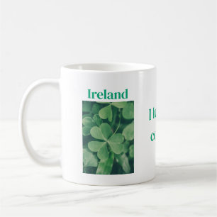 Caneca De Café Irlanda, eu amo meu país