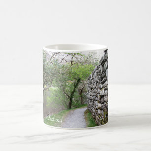 Caneca De Café Irlanda, Igreja, Muro de Pedra, Lago, Fotografia