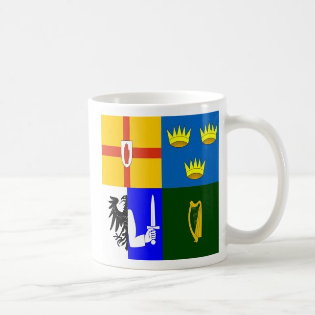 Caneca De Café Irlanda Quatro províncias (Direita)