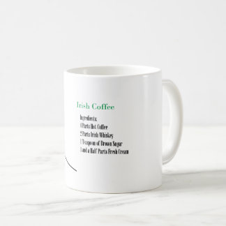 Caneca de café irlandês