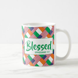 Caneca De Café Irlandês-Americano BESSED