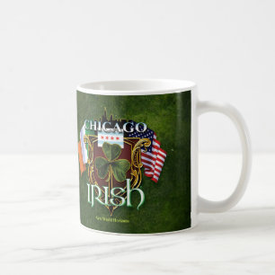 Caneca De Café Irlandês de Chicago