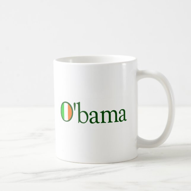Caneca De Café Irlandês de Obama (Direita)