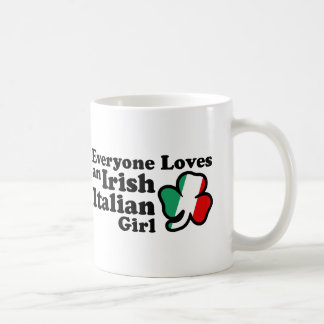 Caneca De Café Irlandesa Garota Italiana