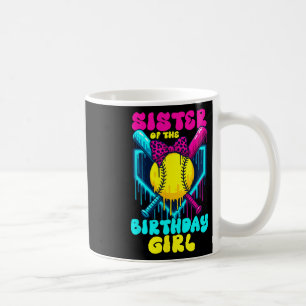 Caneca De Café Irmã Da Menina Do Aniversário Sorvete Softll Drip 