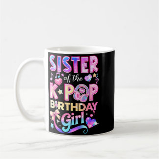 Caneca De Café Irmã das Meninas de Aniversário da Música Coreana 