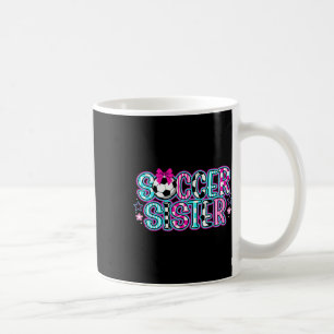Caneca De Café Irmã de Futebol de um Jogador de Futebol Irmã de F