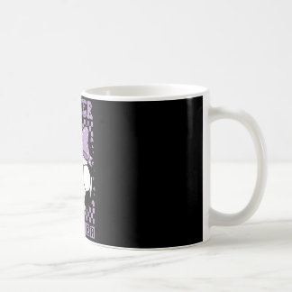 Caneca De Café Irmã de futebol legal bola fofa arco roxo charmoso