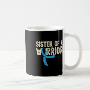 Caneca De Café Irmã De Um Guerreiro Diabético Conscientização Da
