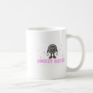 Caneca De Café Irmã do Hockey Congelada e Entediada Irmã de um jo