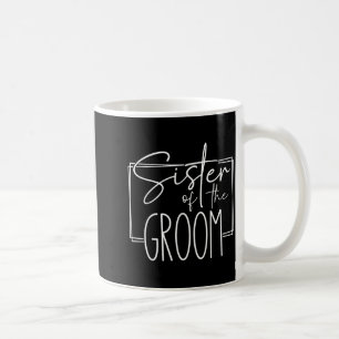 Caneca De Café Irmã Do Noivo Casamento Despedida De Solteira Brid
