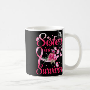 Caneca De Café Irmã É Uma Sobrevivente Borboleta Com Cancer De Ma