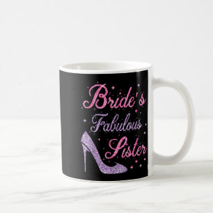 Caneca De Café Irmã fabulosa da noiva feliz em casar dia das mães