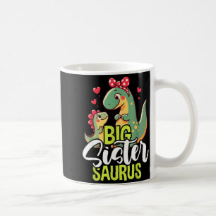 Caneca De Café Irmã mais velha irmã dinossauro bebê dia das mães