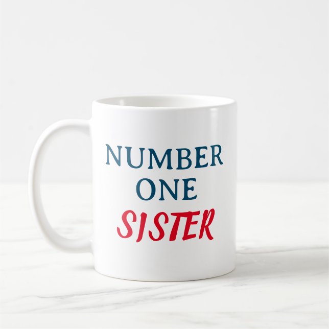 Caneca De Café Irmã Número Um (Esquerda)