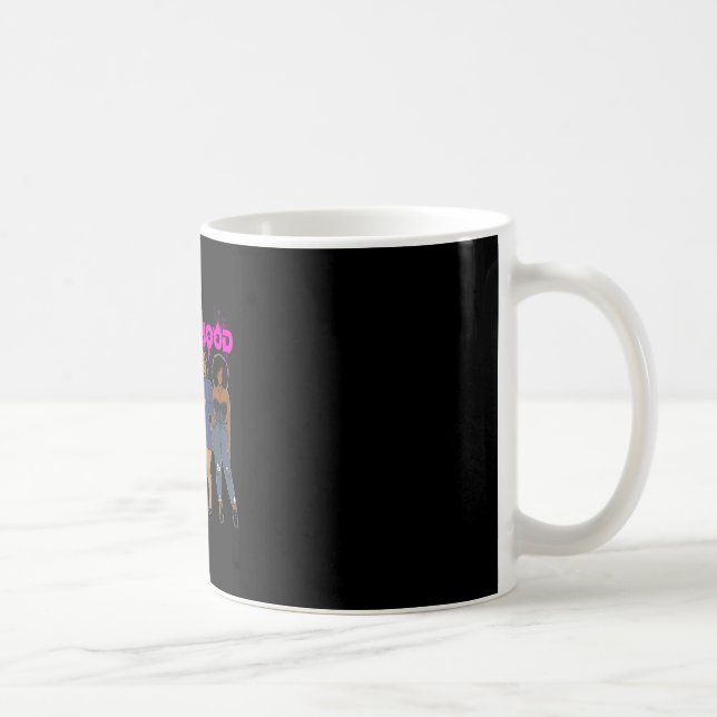 Caneca De Café Irmandade do Juneteenth amigas (Direita)
