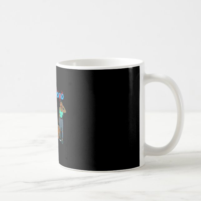 Caneca De Café Irmandade do Juneteenth amigas da vizinhança (Direita)