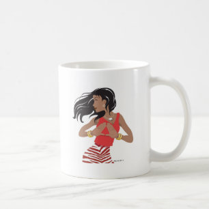 Caneca De Café Irmandade Vermelha e branca