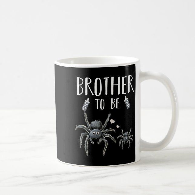 Caneca De Café Irmão A Ser Chá de fraldas A Anunciar Hallow (Direita)