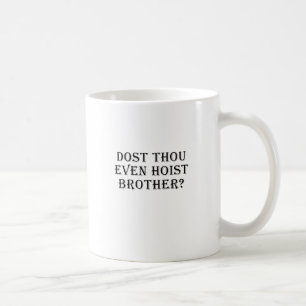 Caneca De Café Irmão da grua de mil de Dost mesmo