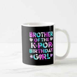 Caneca De Café Irmão das Garotas de Aniversário do K-Pop Música C
