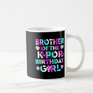 Caneca De Café Irmão das Meninas de Aniversário K-p de Música Cor