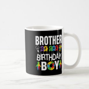 Caneca De Café Irmão Do Autismo De Aniversário