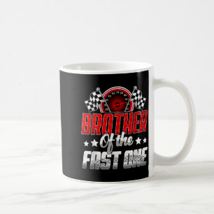 Caneca De Café Irmão do Carro de Corrida de Aniversário de 1º do