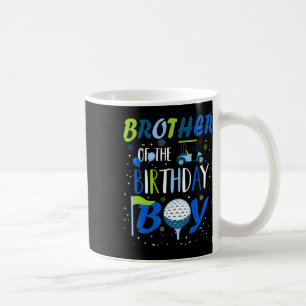 Caneca De Café Irmão Do Garoto De Aniversário Entrou Em Um Esport