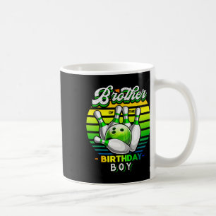 Caneca De Café Irmão Do Garoto De Aniversário Que Corresponde À F