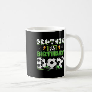 Caneca De Café Irmão Do Grupo De Futebol Do Menino Do Aniversário