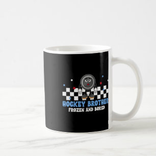 Caneca De Café Irmão do Hóquei Congelado e Entediado Irmão de um