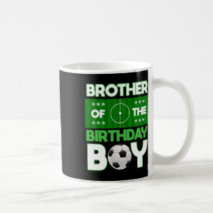 Caneca De Café Irmão Do Menino Do Aniversário Futebol B-day Combi
