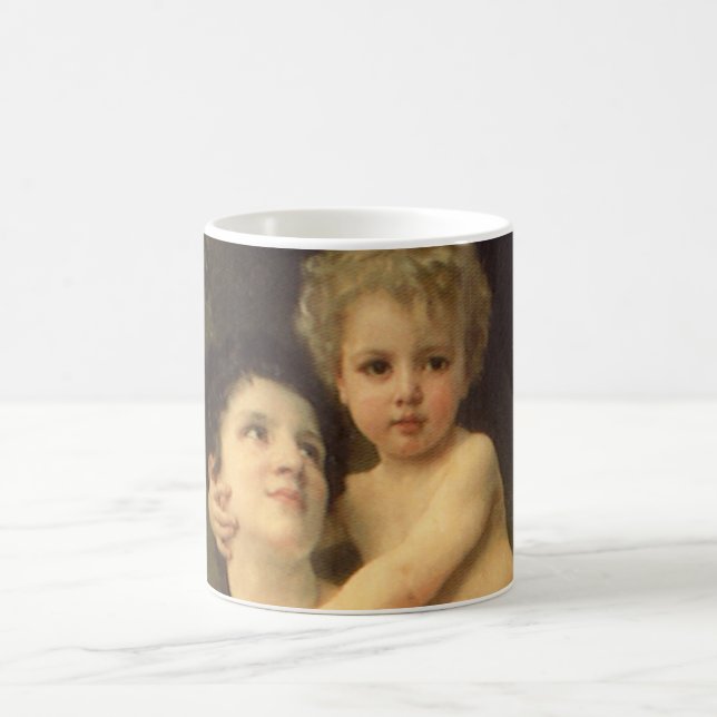 Caneca De Café Irmão e Irmã de William Adolphe Bouguereau (Centro)