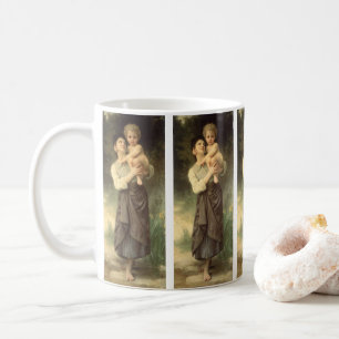 Caneca De Café Irmão e Irmã de William Adolphe Bouguereau