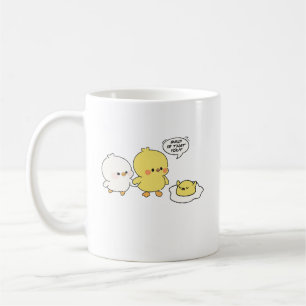 Caneca De Café Irmão Engraçado É Você Kawaii Frango e Ovo Frito