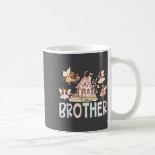 Caneca De Café Irmão Fada Mágico Floral Aniversário Menina Conto