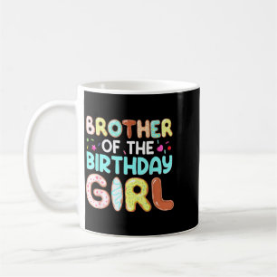 Caneca De Café Irmão Groovy Da Menina Do Aniversário Fofo Faz Fam