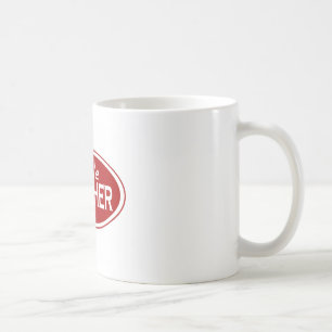 Caneca De Café Irmão mais novo (oval)