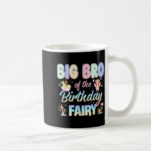 Caneca De Café Irmão Mais Velho Da Fada De Aniversário Menina Mág
