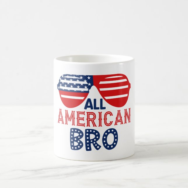 Caneca De Café Irmão totalmente americano (Centro)