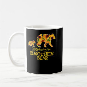 Caneca De Café Irmão Urso Girassol Camisa De Girassol Engraçado M