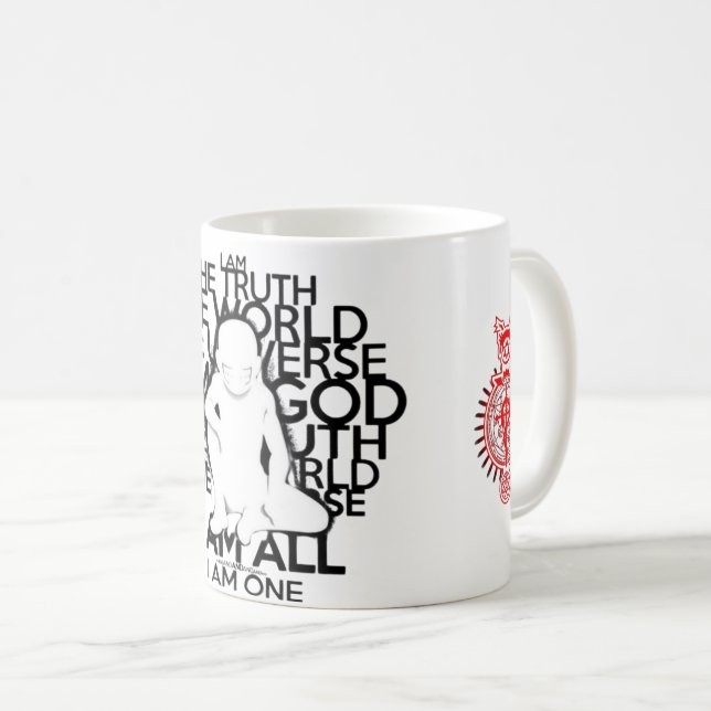 Caneca De Café ⚙Irmãos da Alquimia☕ (Frente Esquerda)