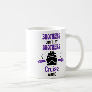 Caneca De Café Irmãos Não Deixam Irmãos Navegar Sozinhos Cruze En