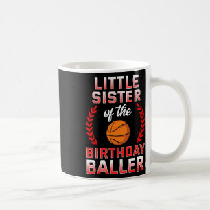 Caneca De Café Irmãozinha Do Aniversário Bysketbyll Bday
