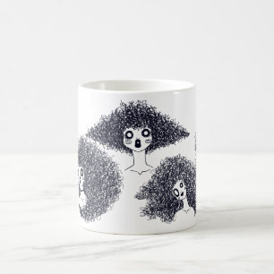 Caneca De Café Irmãs do Scribble