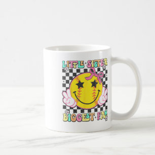 Caneca De Café Irmãzinha Maior Fã Retro Softll Irmã Menina