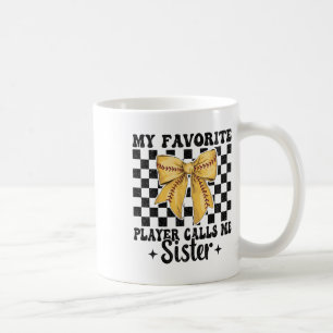 Caneca De Café Irmãzinha Meia Minha Jogadora Favorita Me Chama De